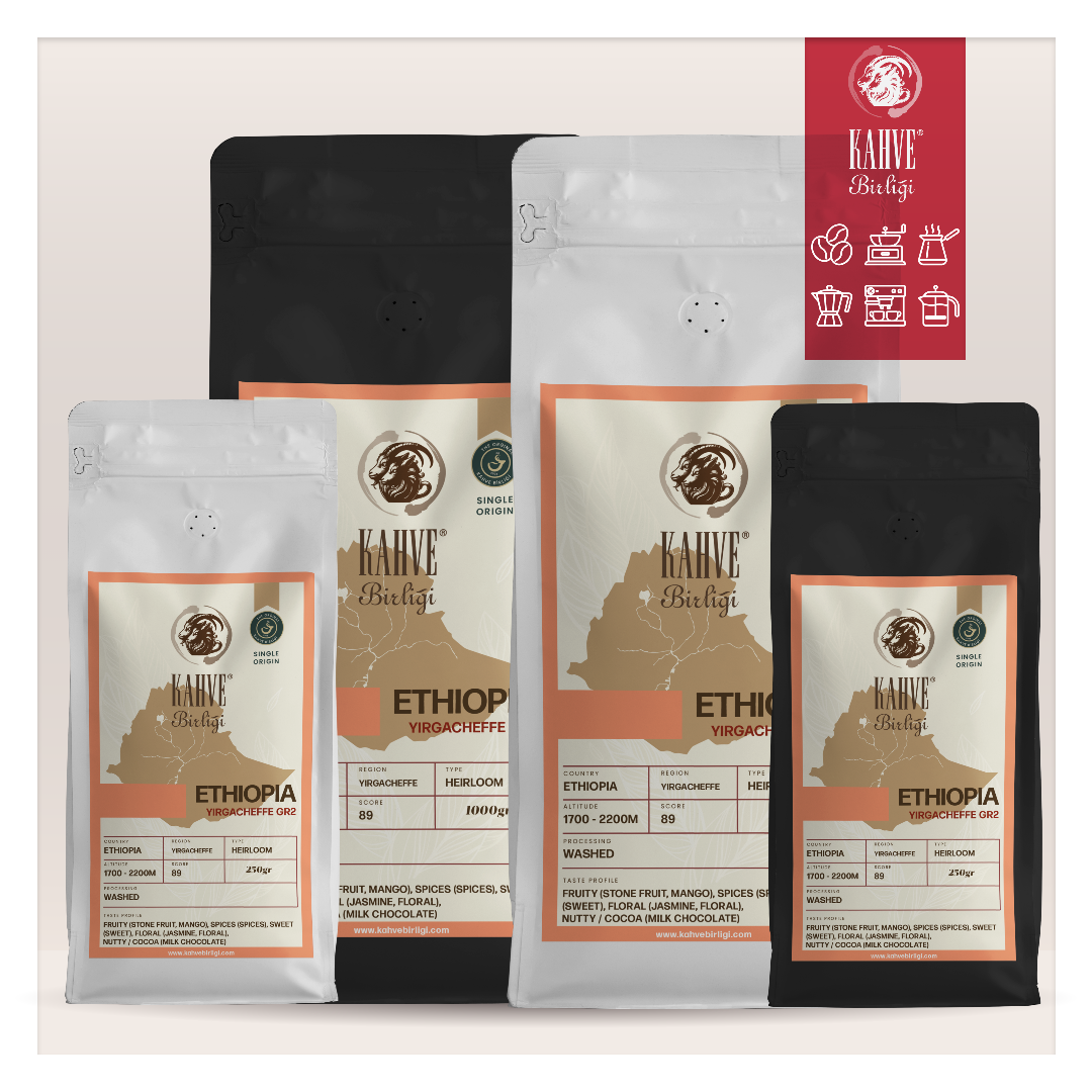 Ethiopia Guji GR2 Kahvesi - Yaban Mersini ve Çikolata