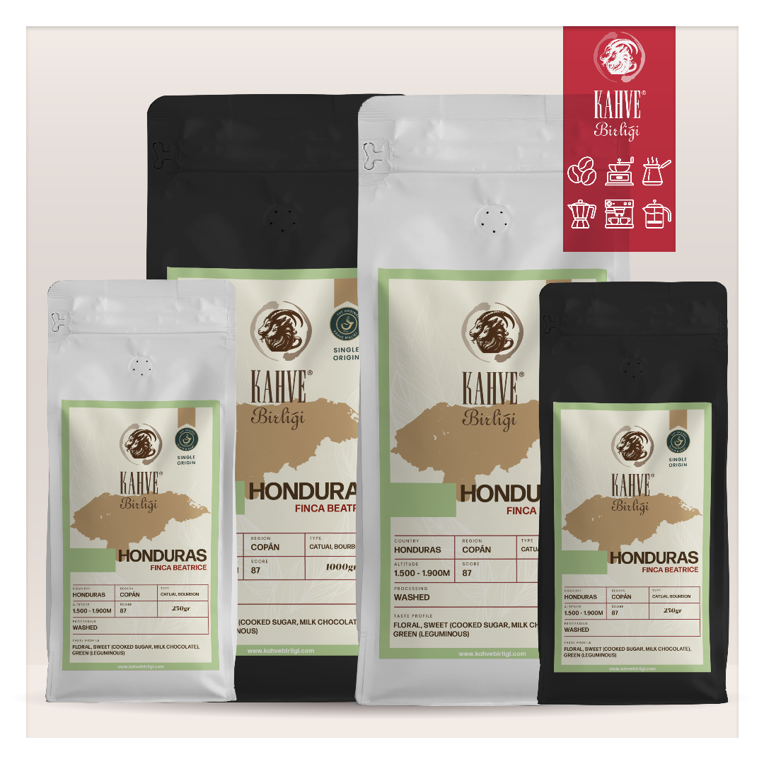 Honduras Finca Beatrice Kahvesi - Hafif Baharatlı ve Sütlü