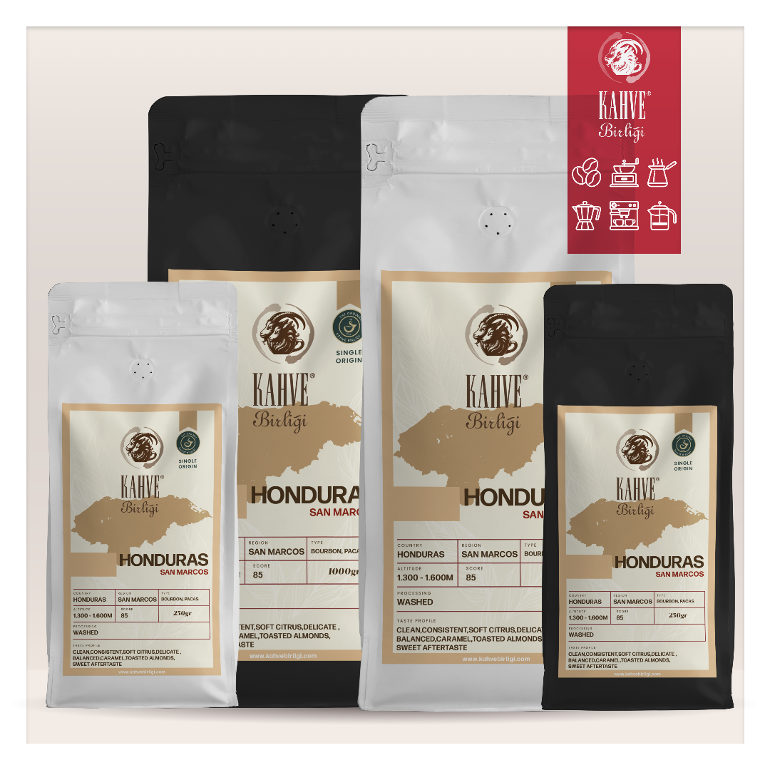 Honduras San Marcos  Kahvesi - Dengeli ve Aromatik