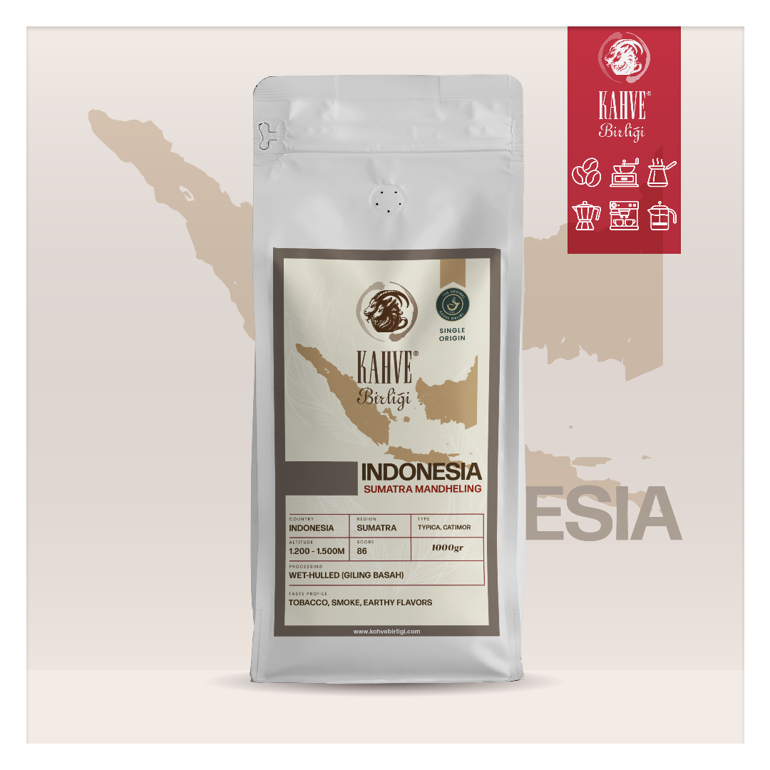 Indonesia Sumatra Mandheling Kahvesi - Baharatlı ve Yoğun